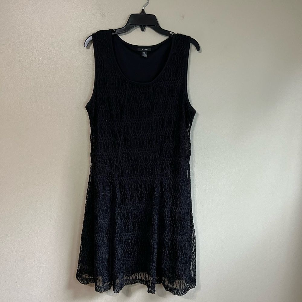 Alfani xxl black dress